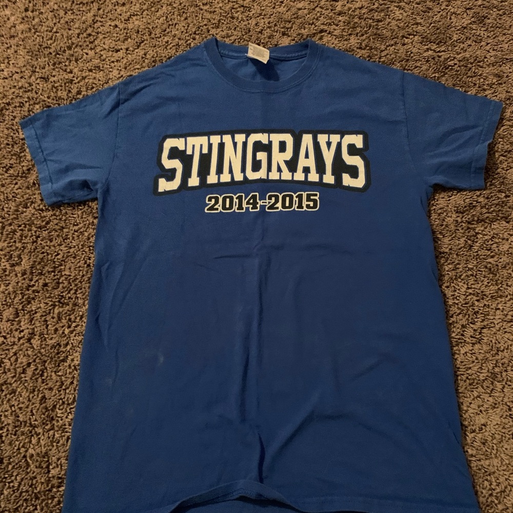 Stingrays tryout shirt